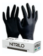GUANTE DE NITRILO NEGRO LP UNISEAL C/100