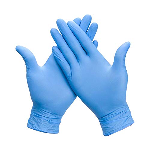 GUANTE DE NITRILO AZUL LP UNISEAL C/100