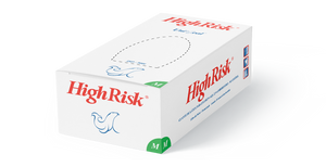 GUANTE HIGH RISK TEXTURIZADO MD C/50 PZ