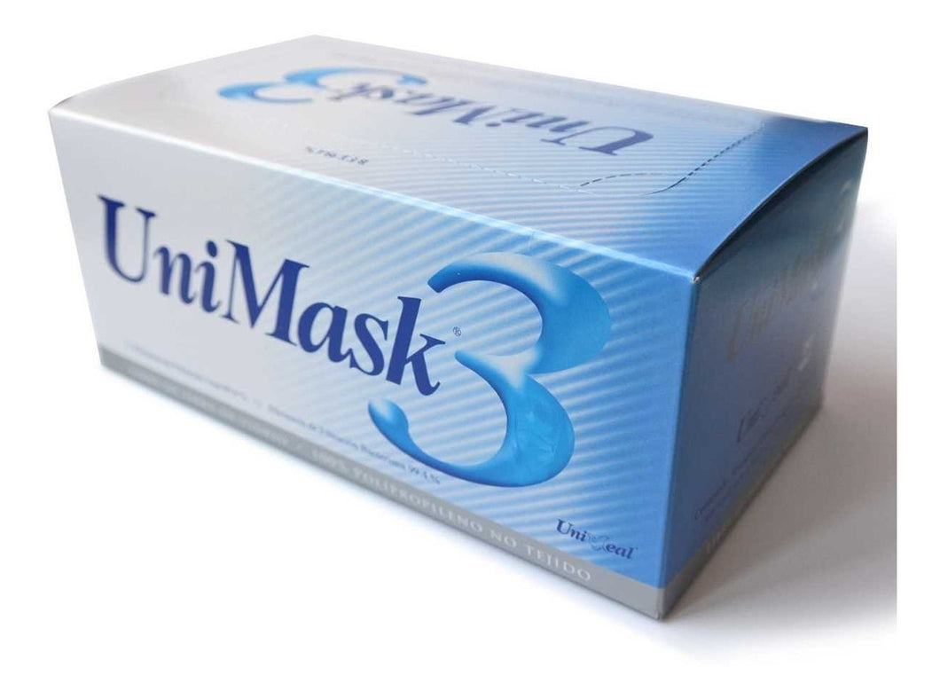 CUBREBOCA REFORZADO UNIMASK C/50 UNISEAL