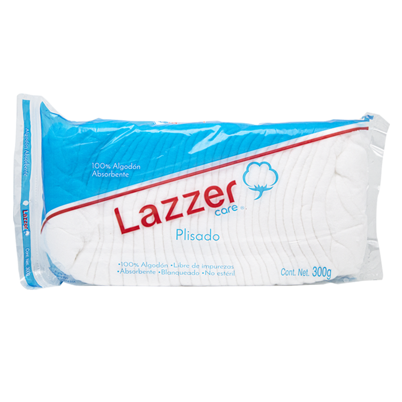 ALGODON PLISADO 300 GR LAZZER